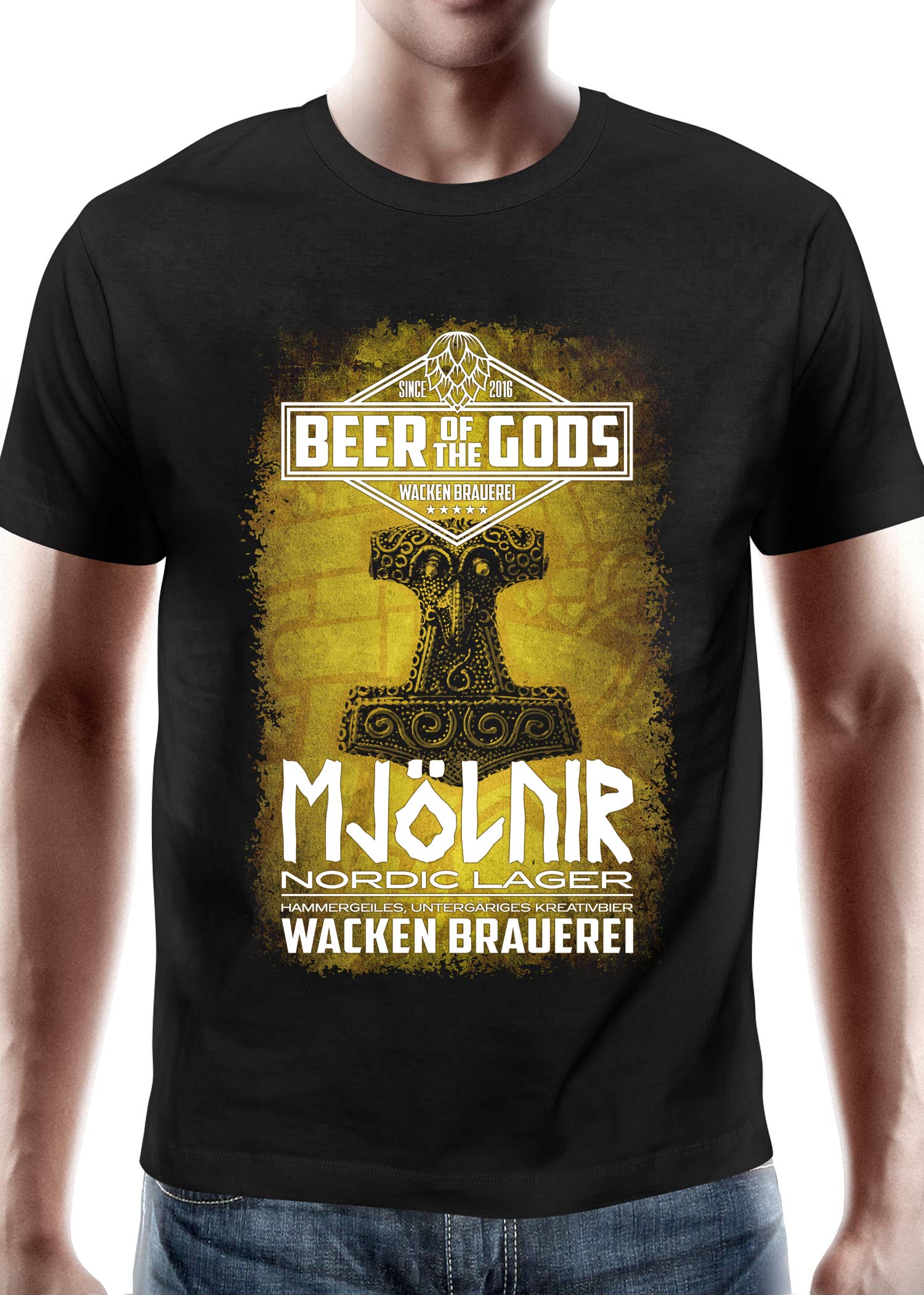 Mjölnir - Wacken Brauerei, T-Shirt, Größe XXL