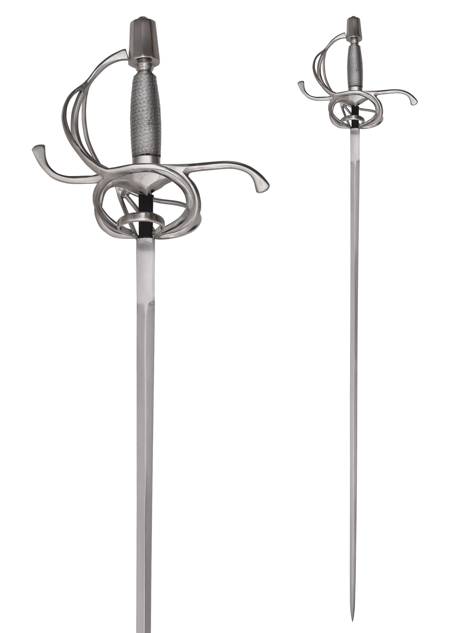 Korbrapier mit drahtumwickeltem Griff