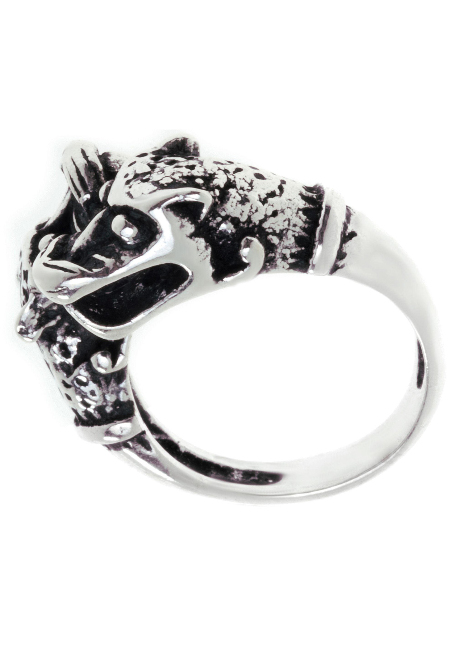 Odins Wölfe, Ring aus Silber, Ringgröße 18/56