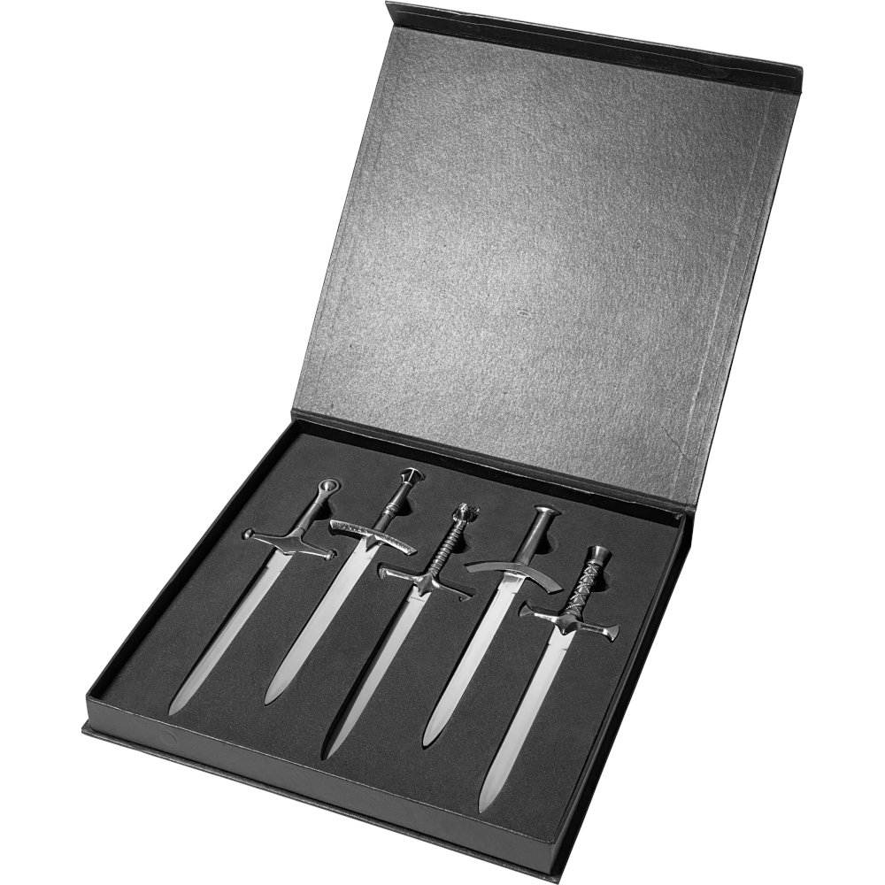 Miniaturschwerterset 5 tlg. inkl. Geschenkbox