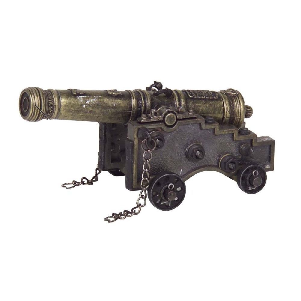 Deko-Kanone 11cm 4rädrig