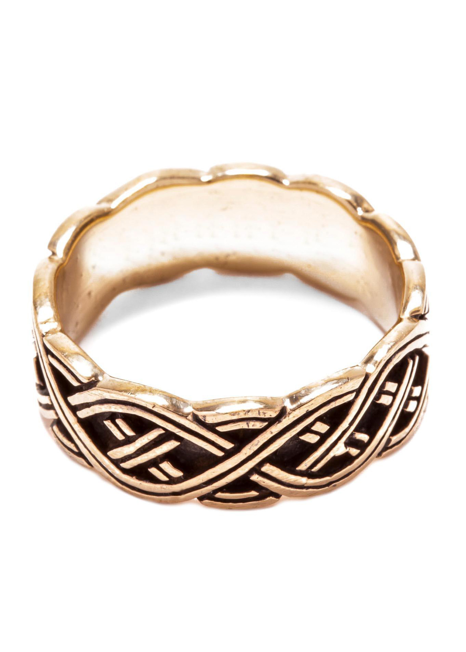 Nordmannen Ring aus Bronze, Ringgröße 18/56