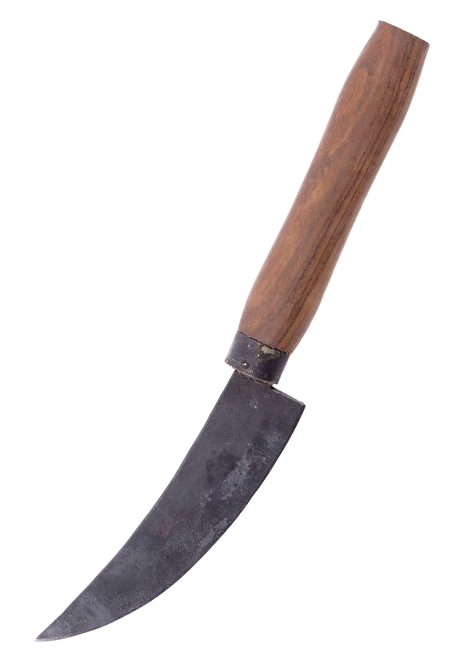 Gebrauchsmesser mit Holzgriff, handgeschmiedet, ca. 28cm lang