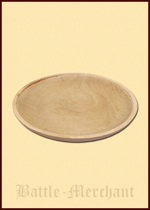 Holzteller, ca. 20 cm Durchmesser