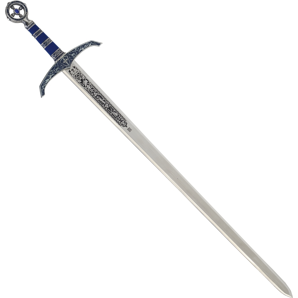 Schwert Robin Hood silber/blau