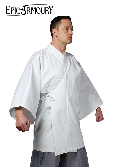 Kimono, weiß, Größe XL