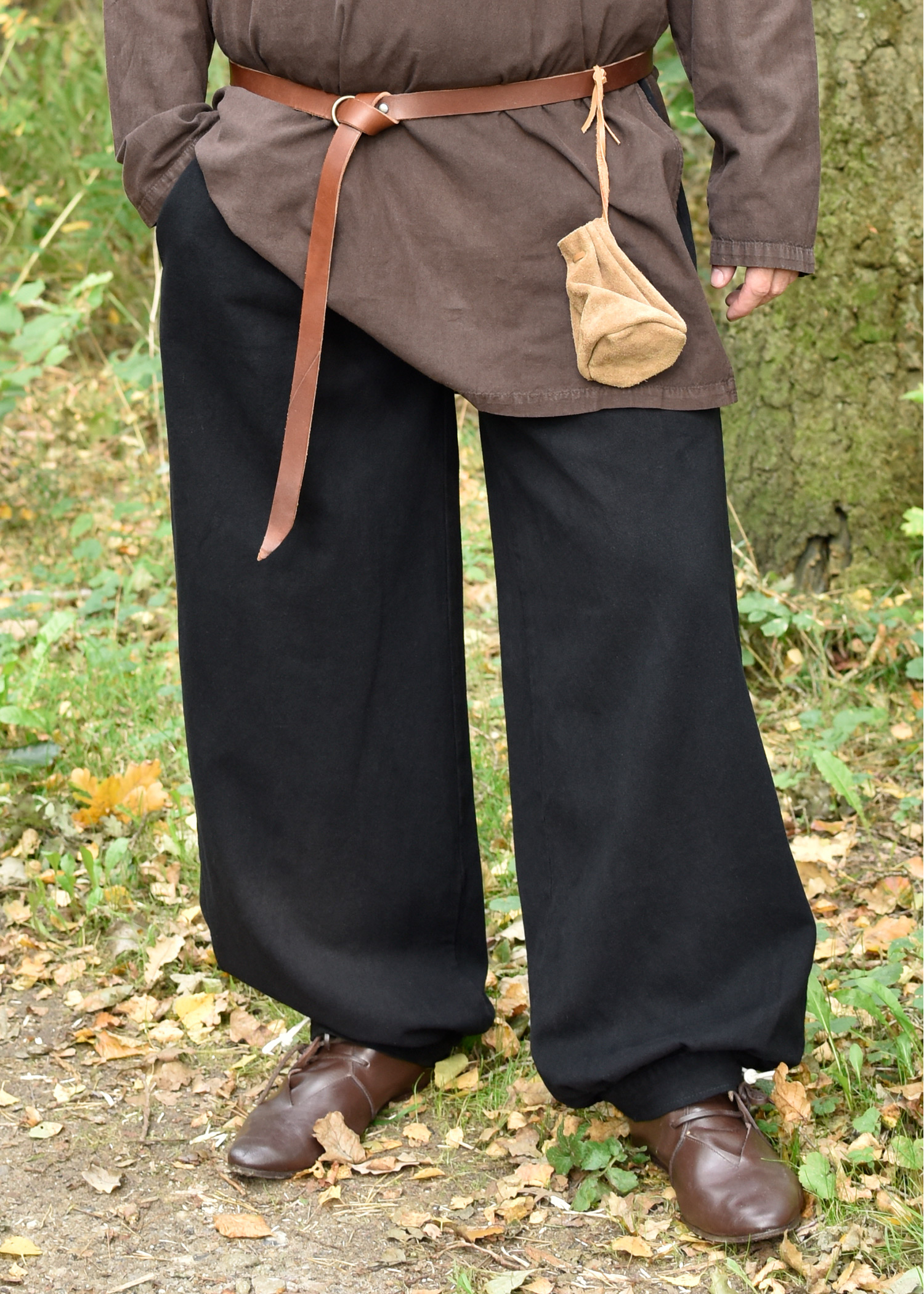 Weite Mittelalter-Hose Hermann, schwarz, Größe XXL