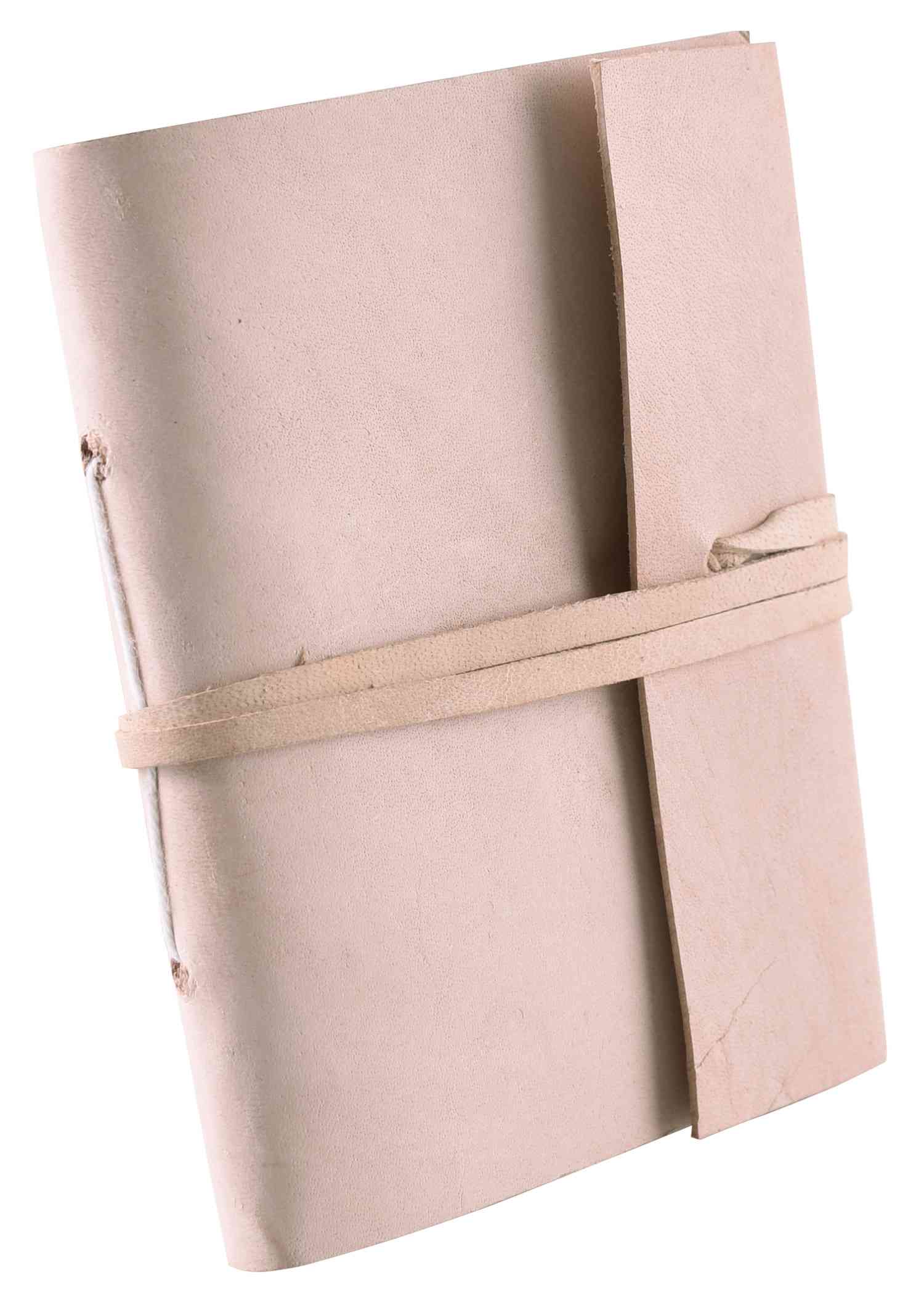 Kleines Notizbuch mit Ledereinband, 80 x 110 mm