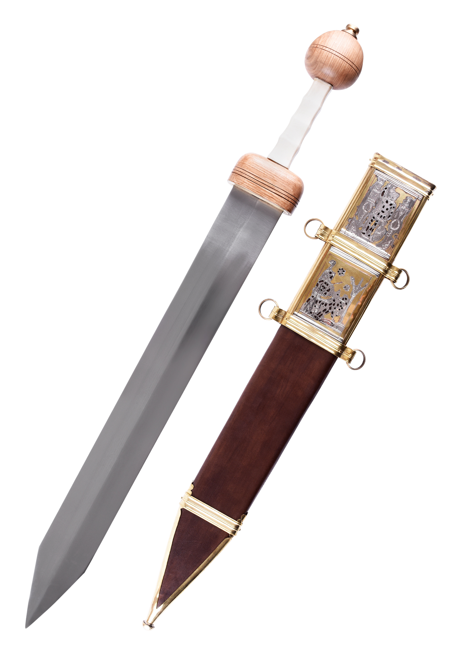 Gladius Typ Pompeji, Römisches Schwert mit Scheide