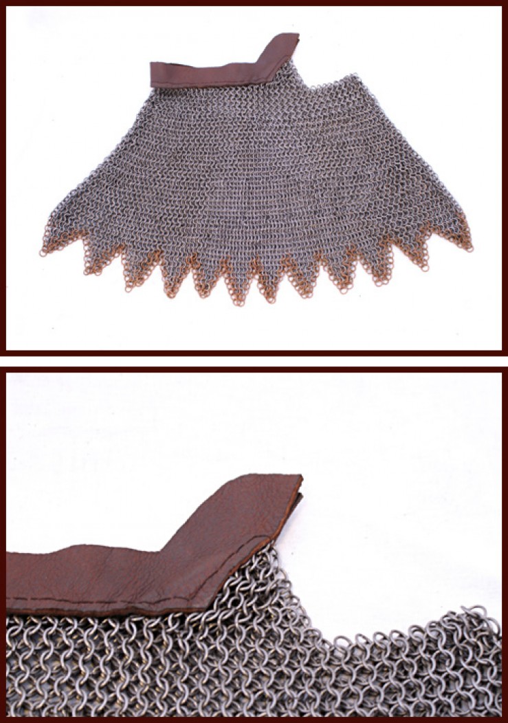 FRM Kettenbrünne, Flachringe mit 8mm ID, vernietet und gestanzt