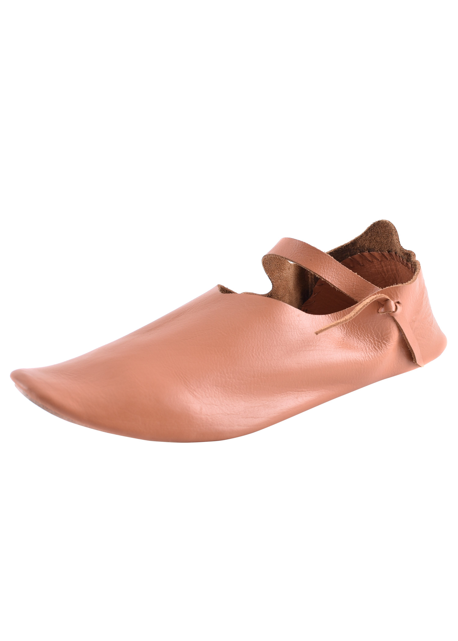Riemenschuhe, seitliche Schnürung, wendegenäht, Größe 36