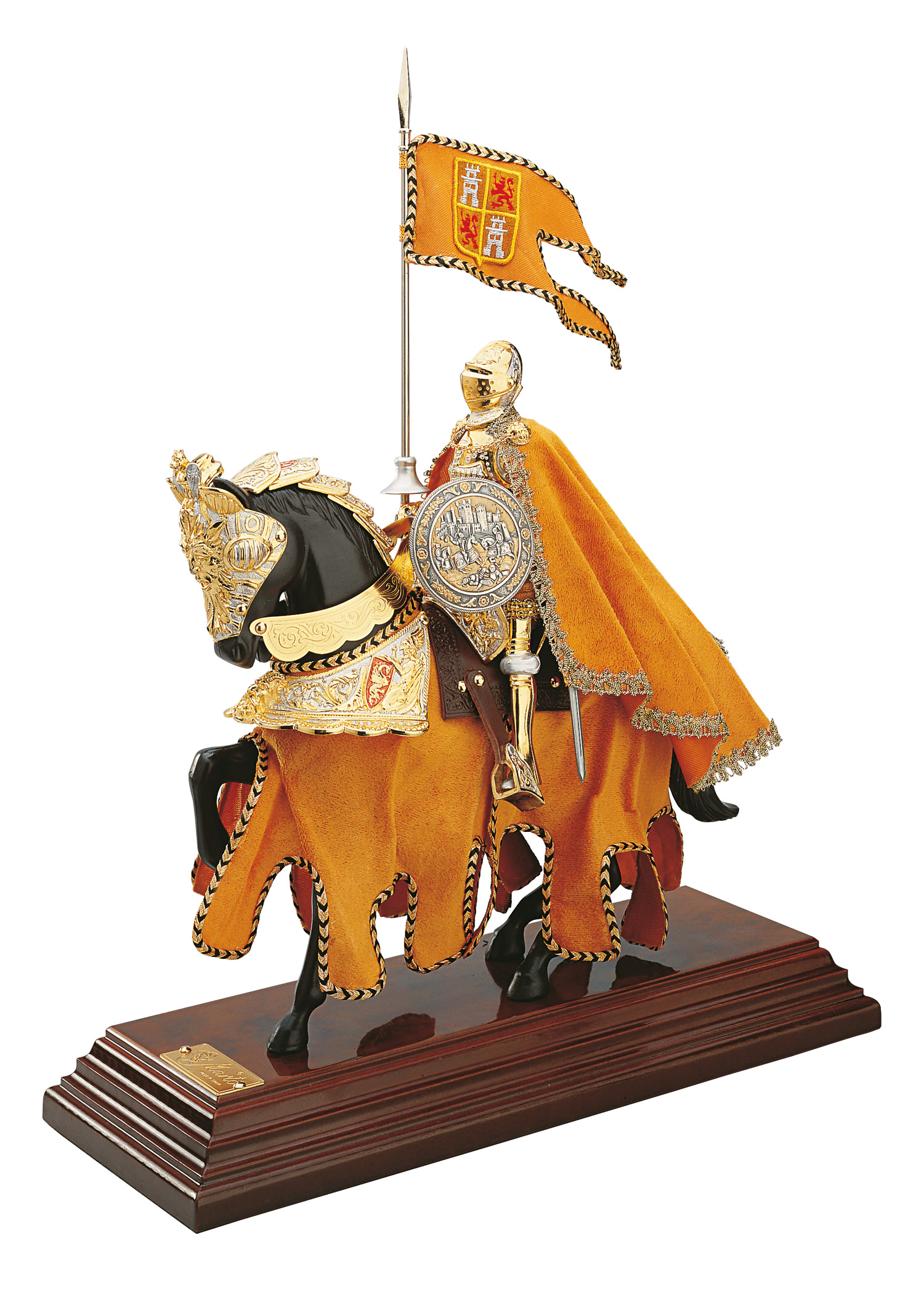 Miniatur Ritter El Cid auf Pferd, Marto