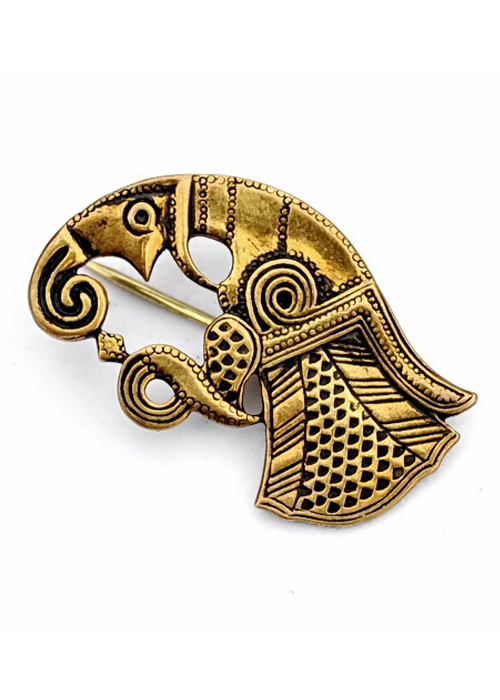 Raben Fibel Gotland, Ausführung bronze links