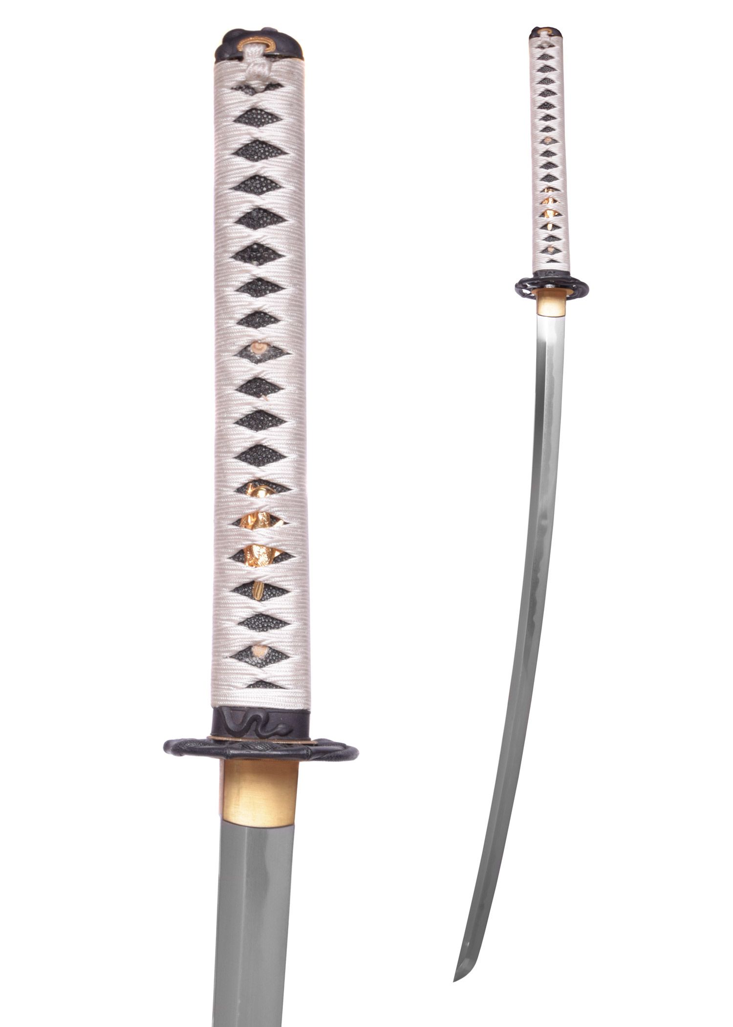 Snake Katana, gefalteter Stahl
