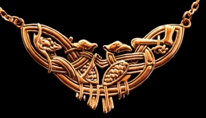 Halskette Keltische Welten, aus Bronze