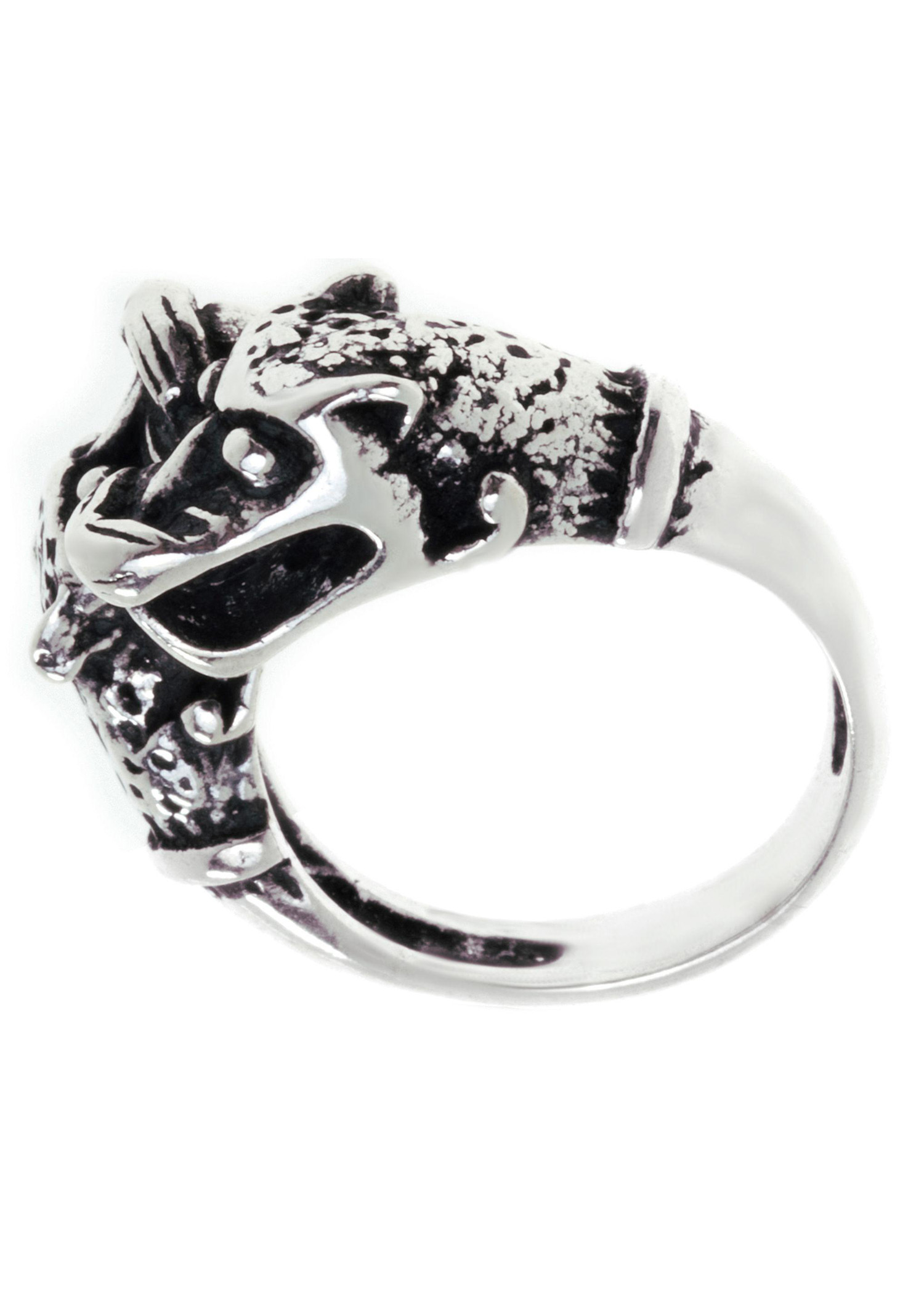Odins Wölfe, Ring aus Silber, Ringgröße 20/62