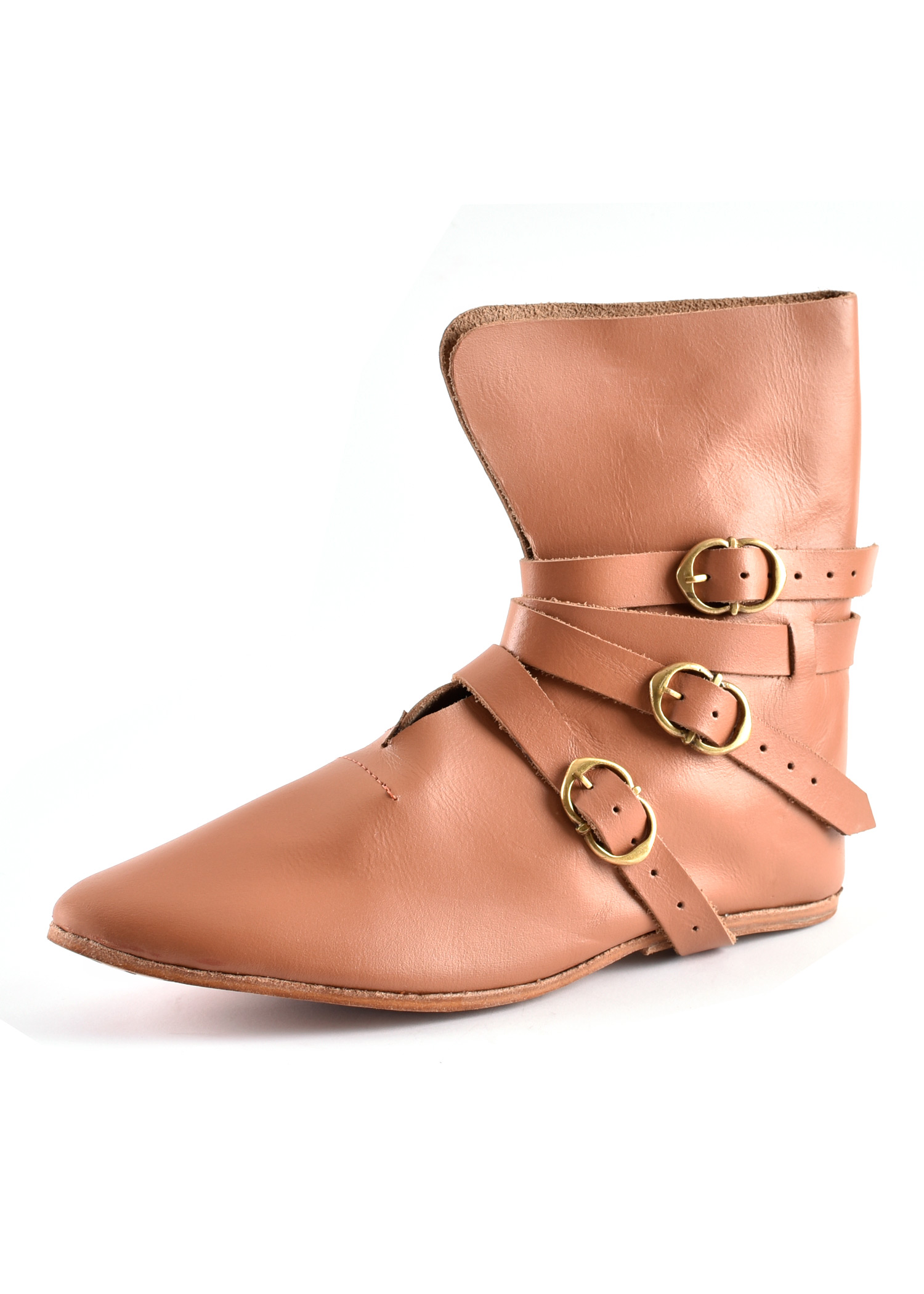 Spätmittelalterlicher Schnallenschuh, Größe 47