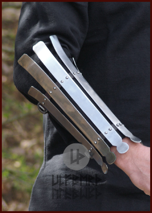 Wikinger Armschutz, 2mm Stahl