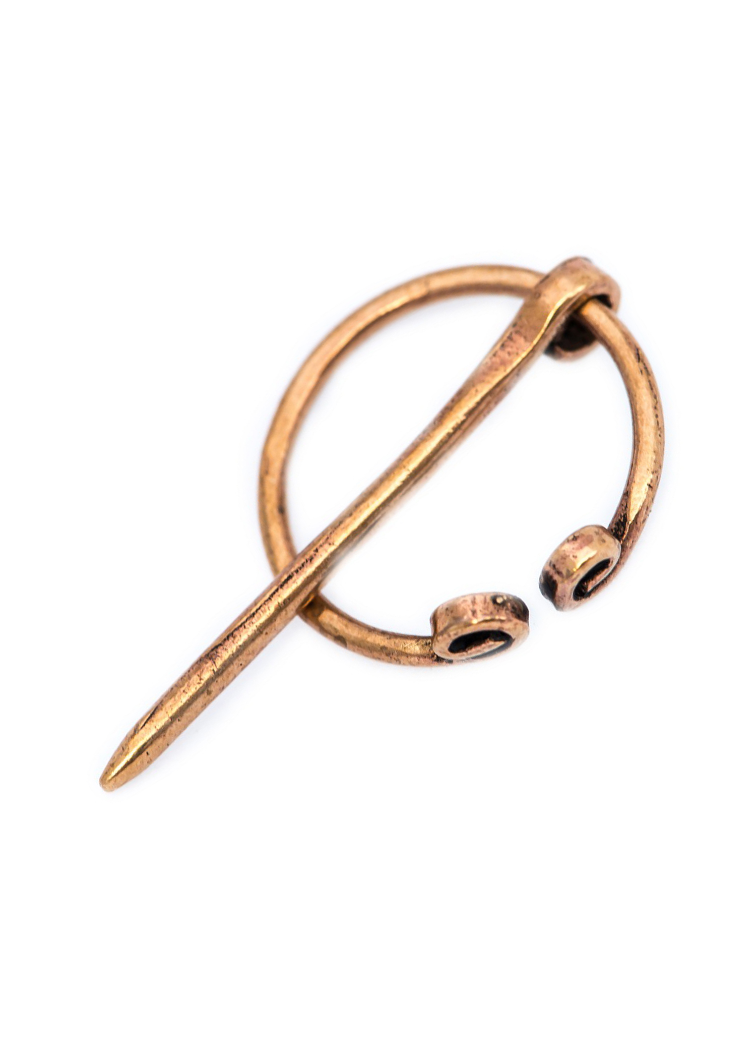 Kleine Wikinger Fibel aus Bronze