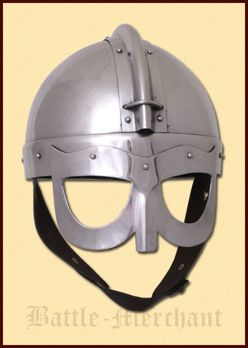 Wikinger Brillenhelm, 2 mm Stahl, Größe M