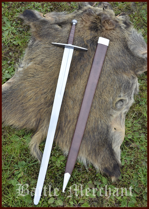 Langes Schwert mit Scheide, für Schaukampf, SK-B