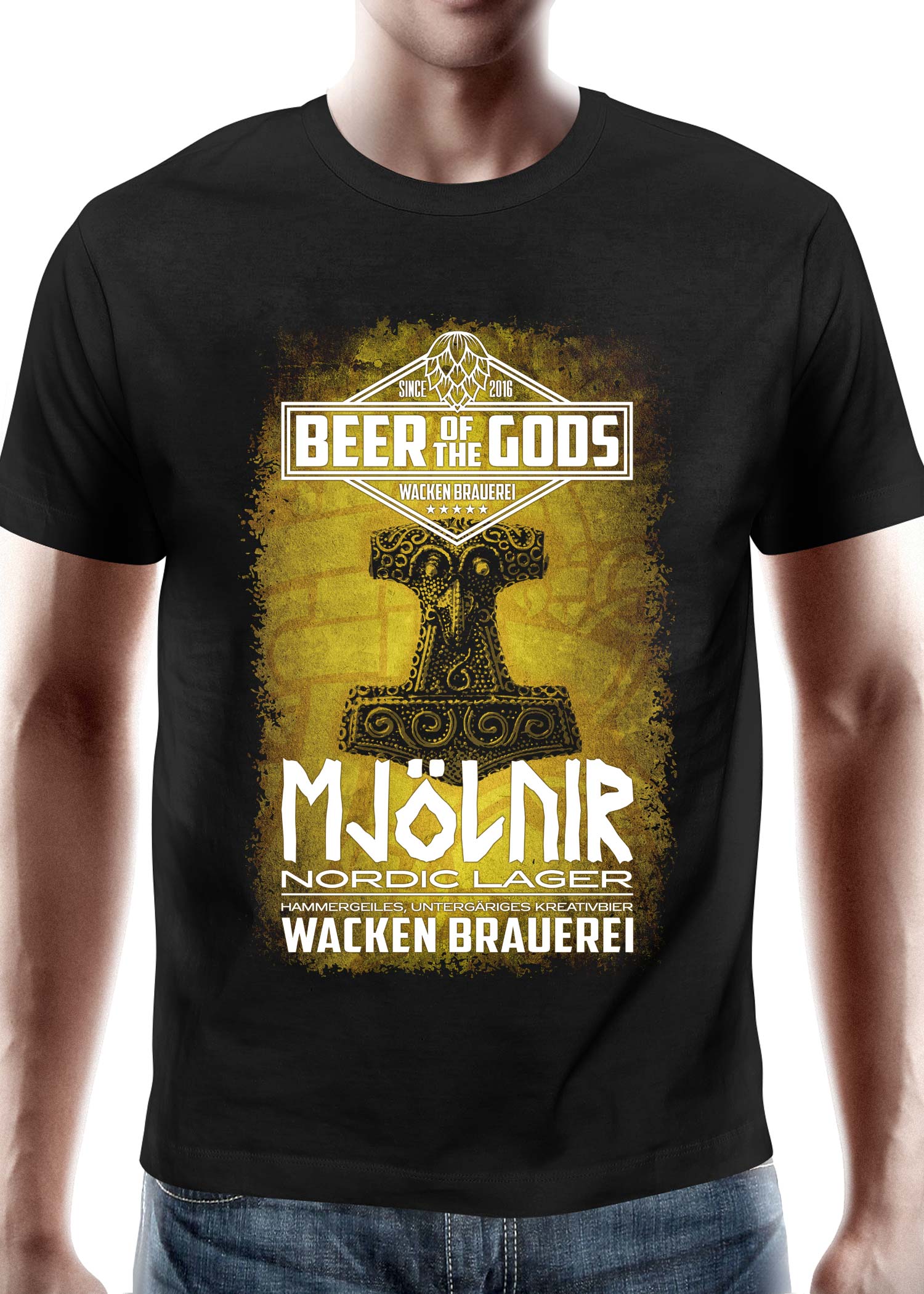 Mjölnir - Wacken Brauerei, T-Shirt, Größe XL